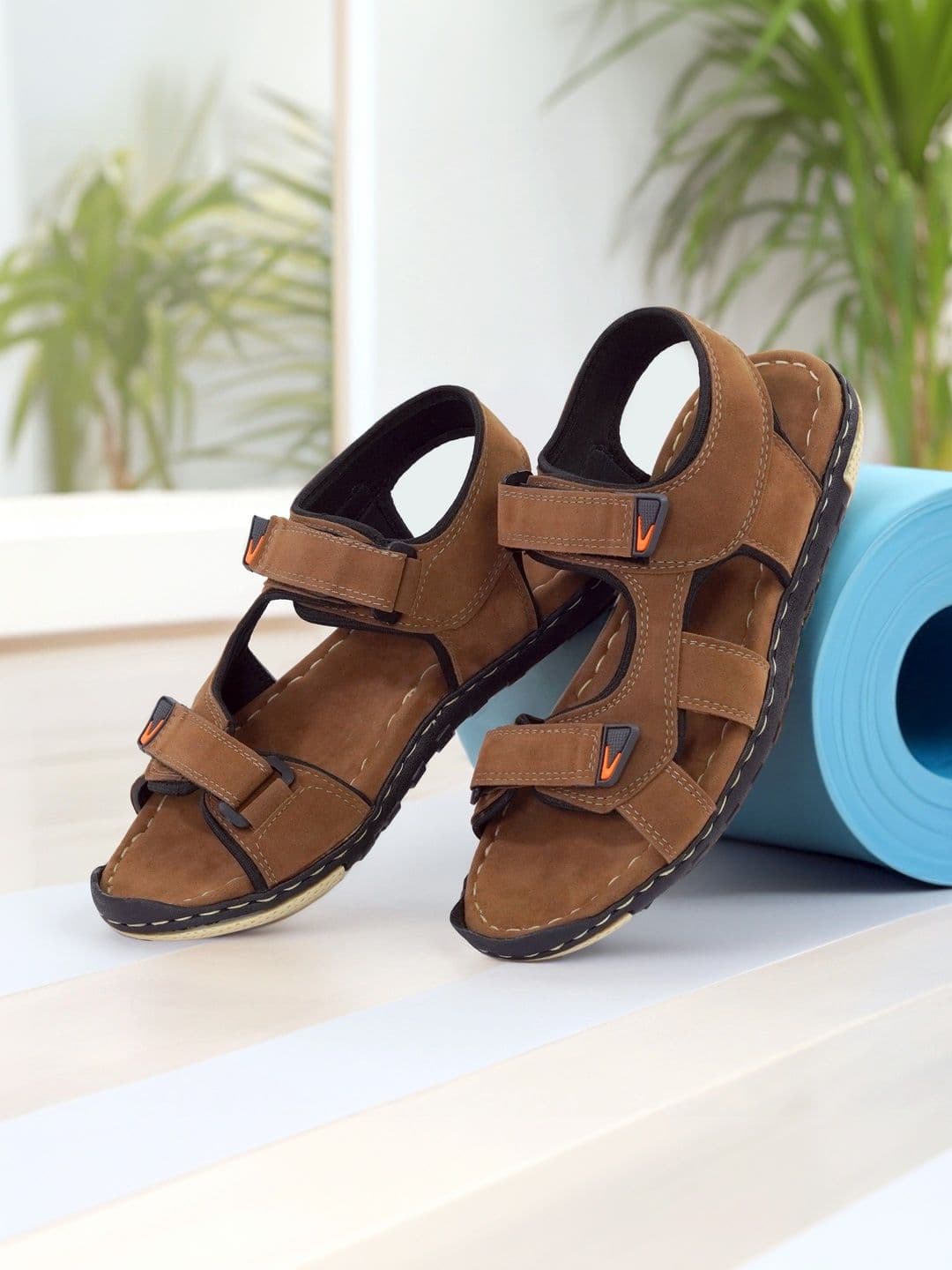 ROYAL CRUZZ Men Suede Comfort Sandals - view 1
