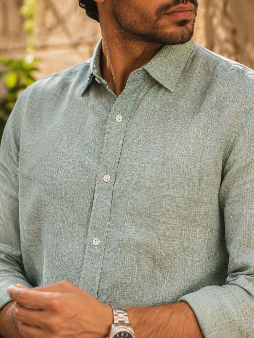 Threadsky Men Classic Casual Shirt thumbnail 6