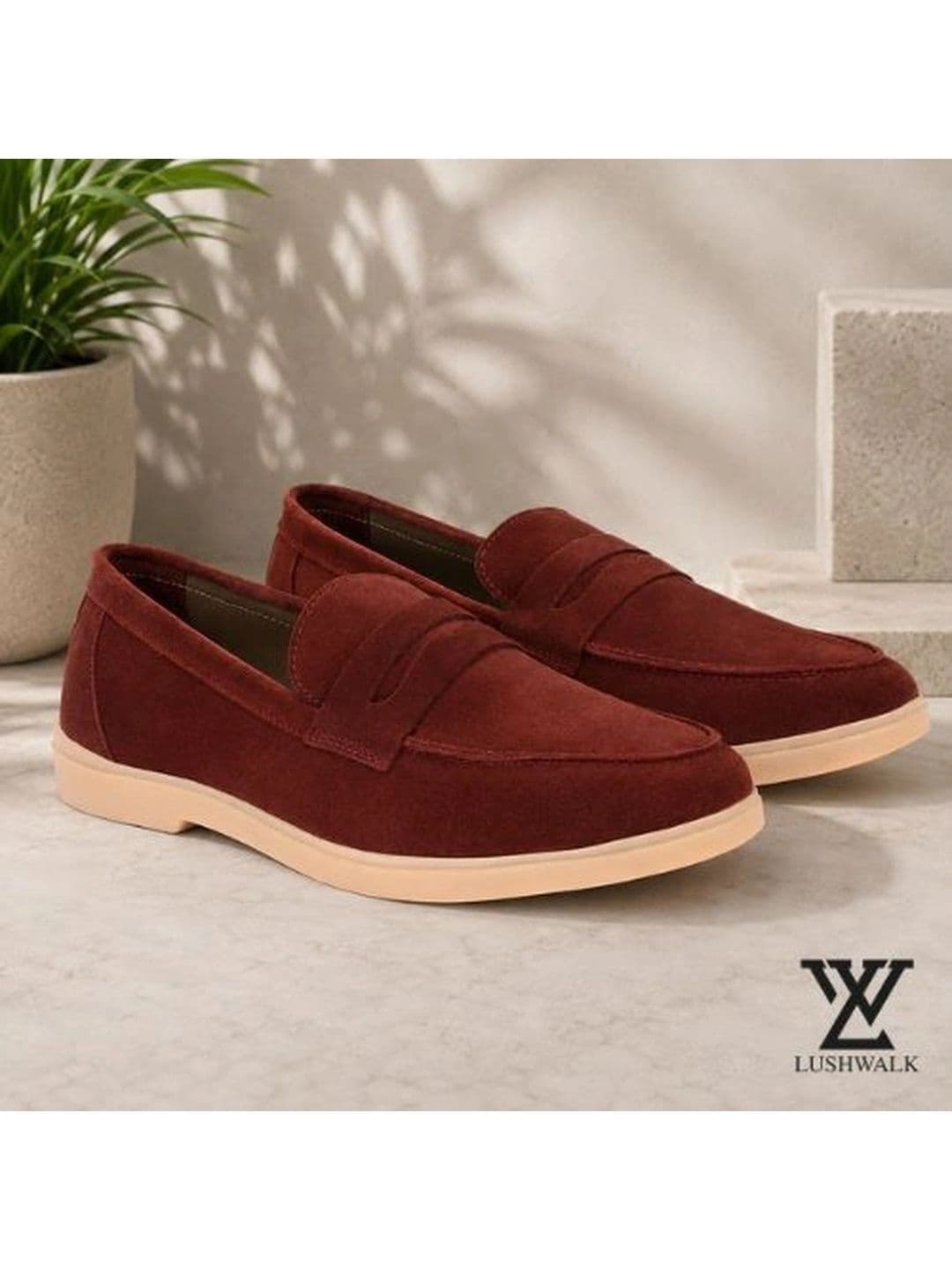 Lushwalk Men Leather Round-Toe Formal Shoes - view 1