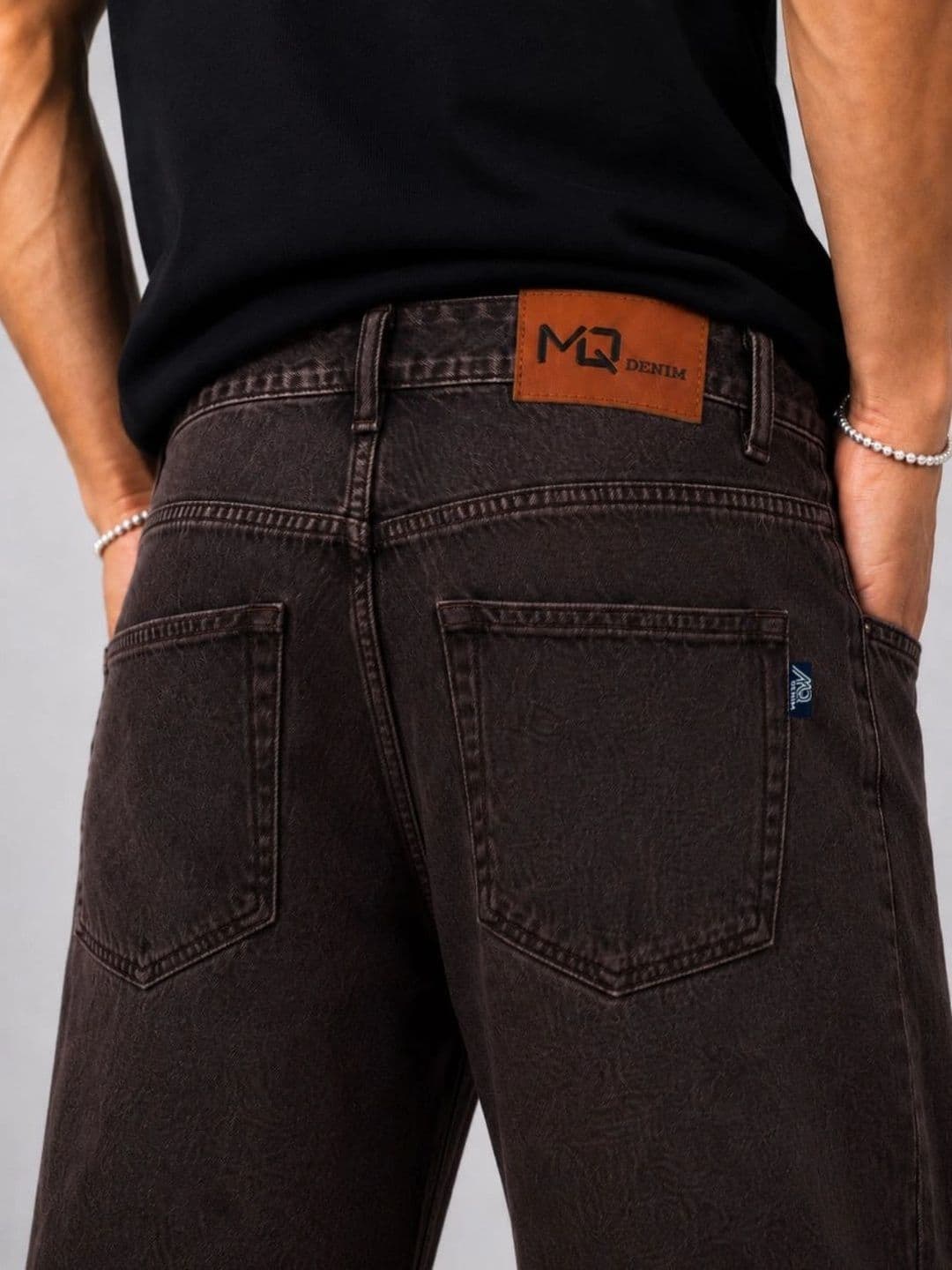 MQ Denim Men Straight Fit Mid-Rise Jeans thumbnail 6