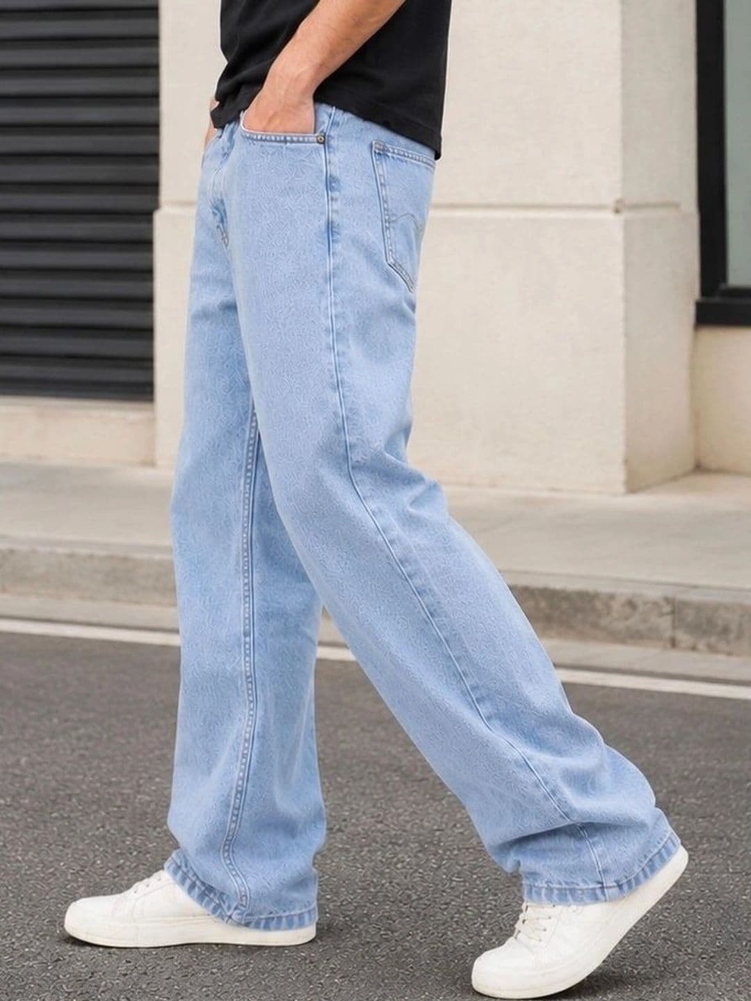 MQ Denim Men Straight Fit Mid-Rise Jeans thumbnail 6