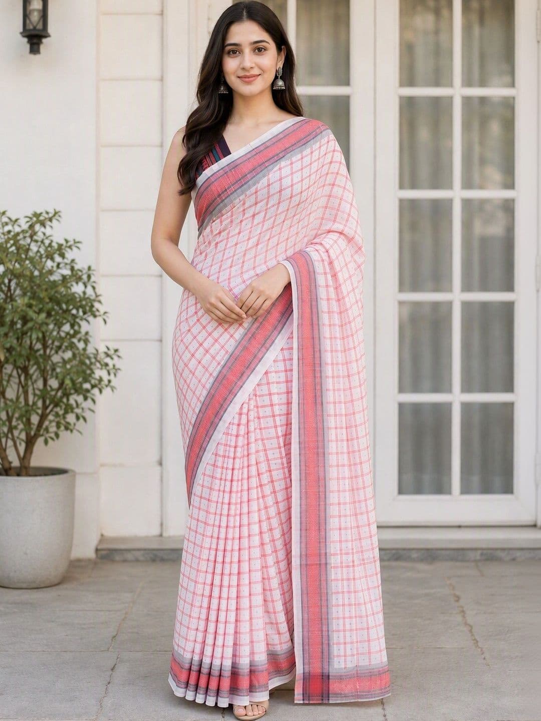 Saatika Chanderi Saree thumbnail 3