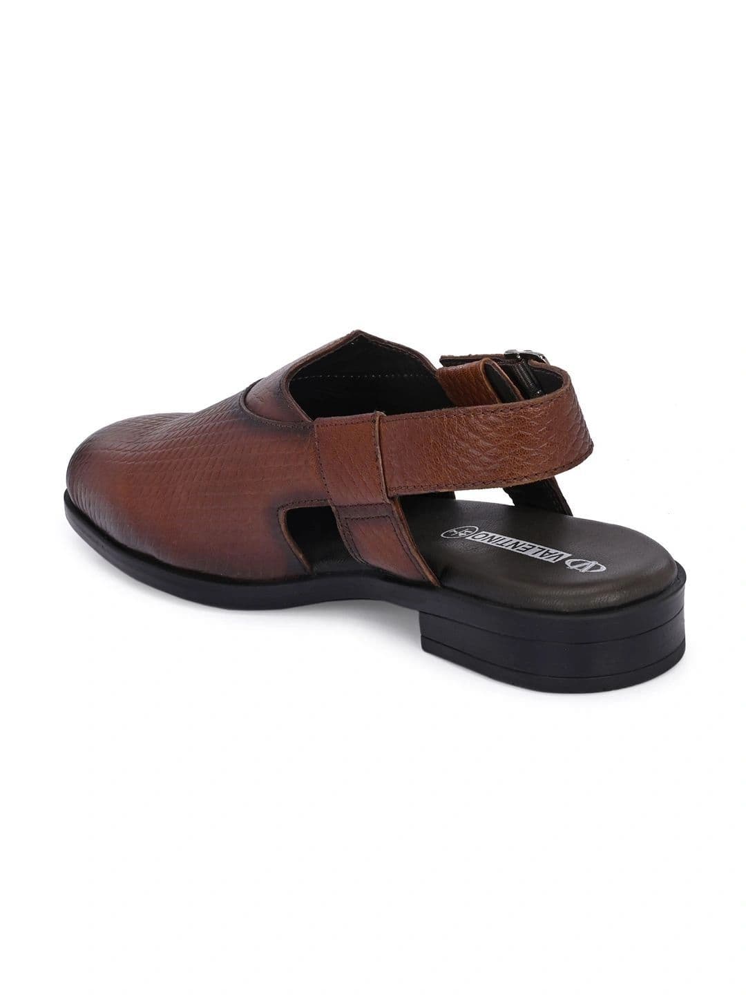Valentino Men Leather Shoe-Style Sandals thumbnail 5