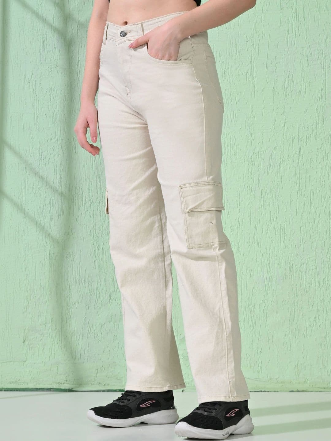 Encrypt Women Classic Regular Fit Mid-Rise Stretchable Jeans - view 1