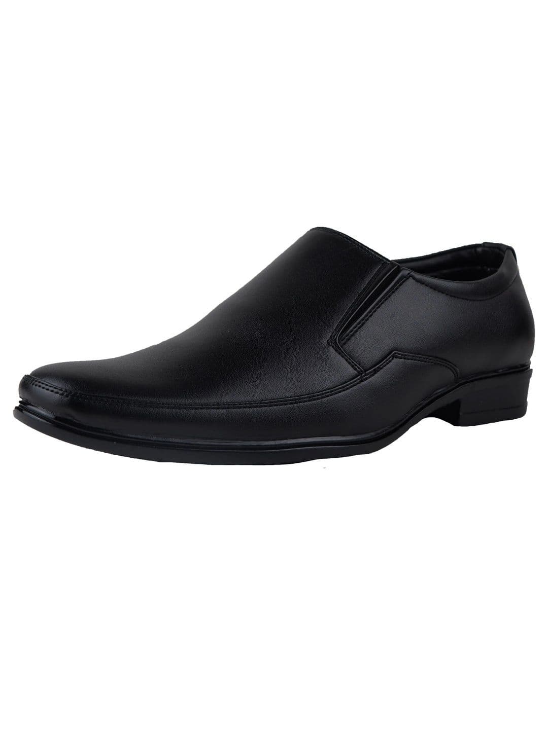 HikBi Men Leather Formal Slip-On Shoes - view 1