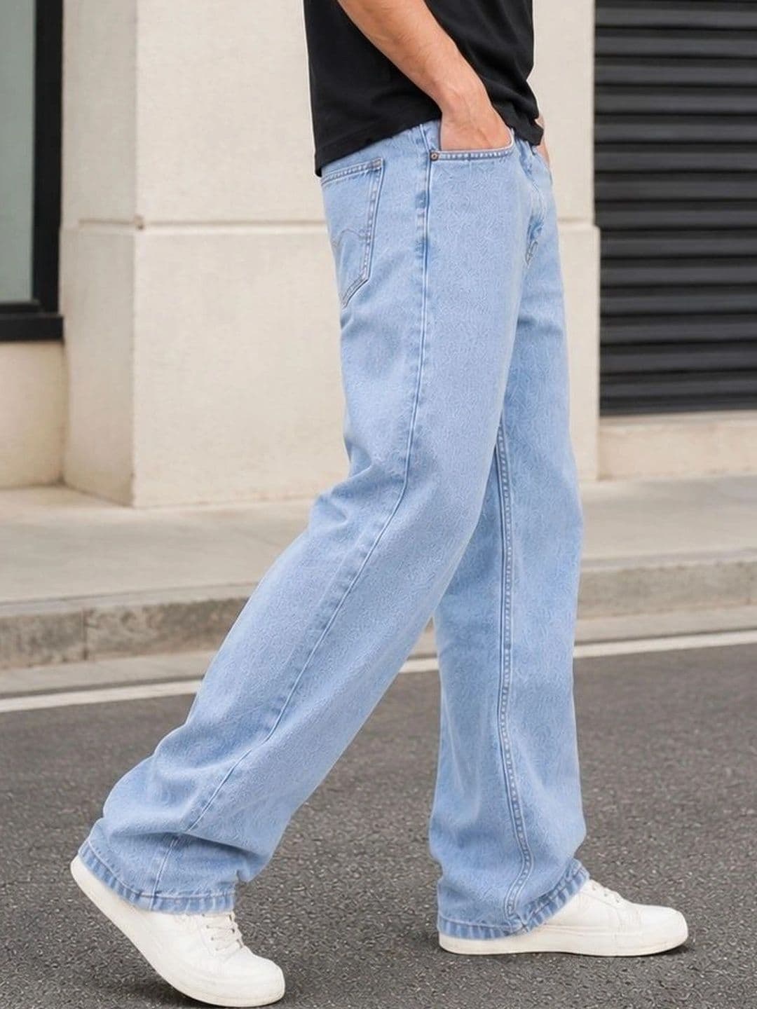 MQ Denim Men Straight Fit Mid-Rise Jeans thumbnail 2