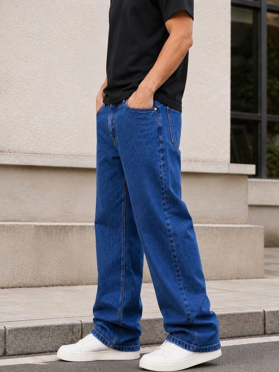 MQ Denim Men Straight Fit Mid-Rise Jeans thumbnail 2