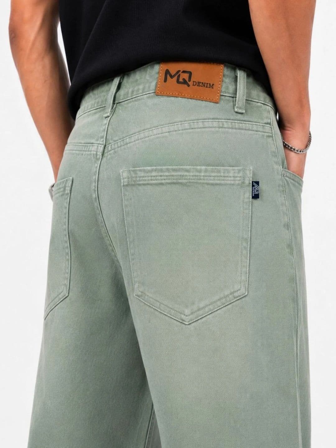 MQ Denim Men Straight Fit Mid-Rise Jeans thumbnail 3
