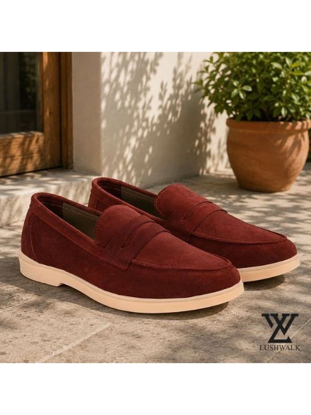 Lushwalk Men Leather Round-Toe Formal Shoes - view 1