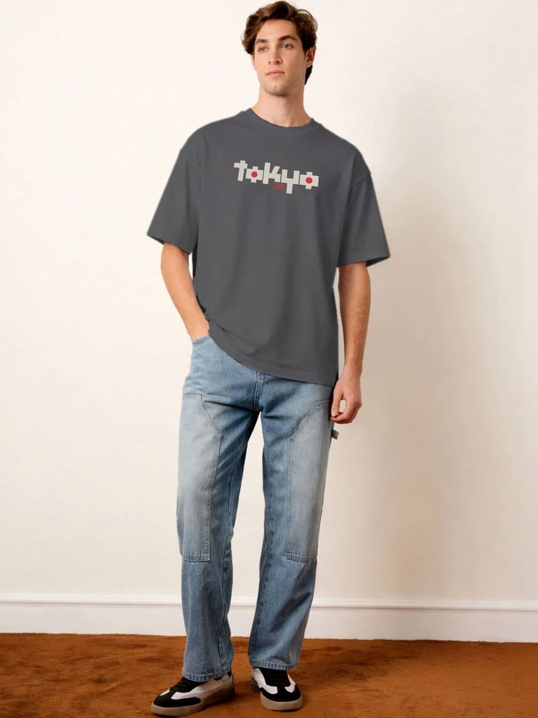 Moda rapido X TOGS & TERRE Men Typography Printed T-shirt thumbnail 2