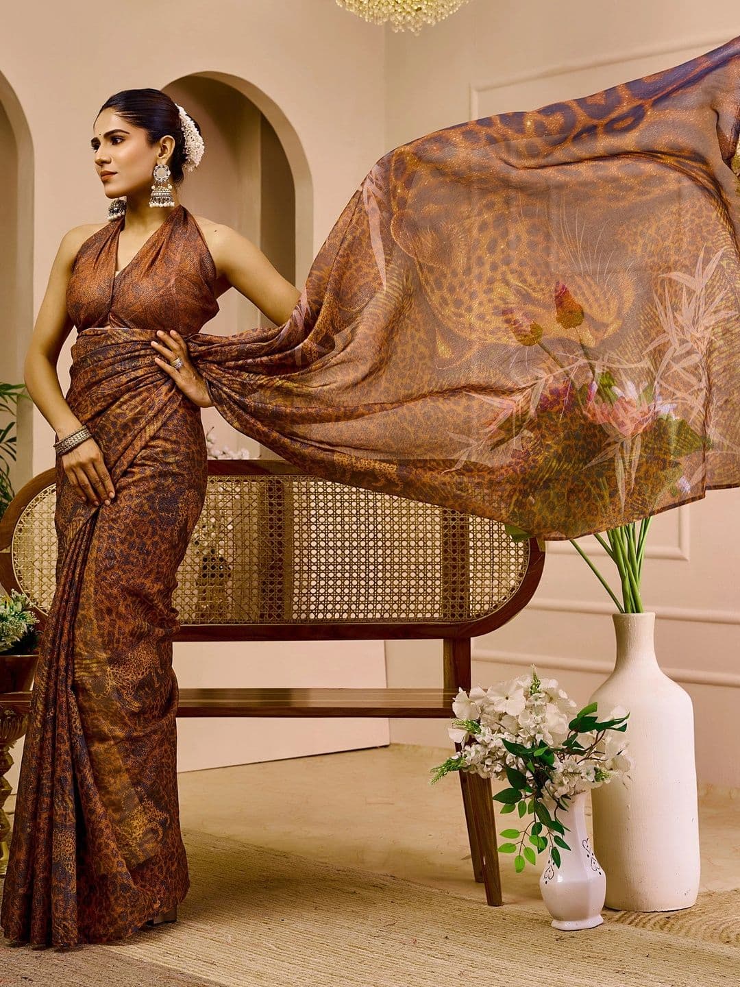 SAIYAMORI Pure Cotton Saree thumbnail 3