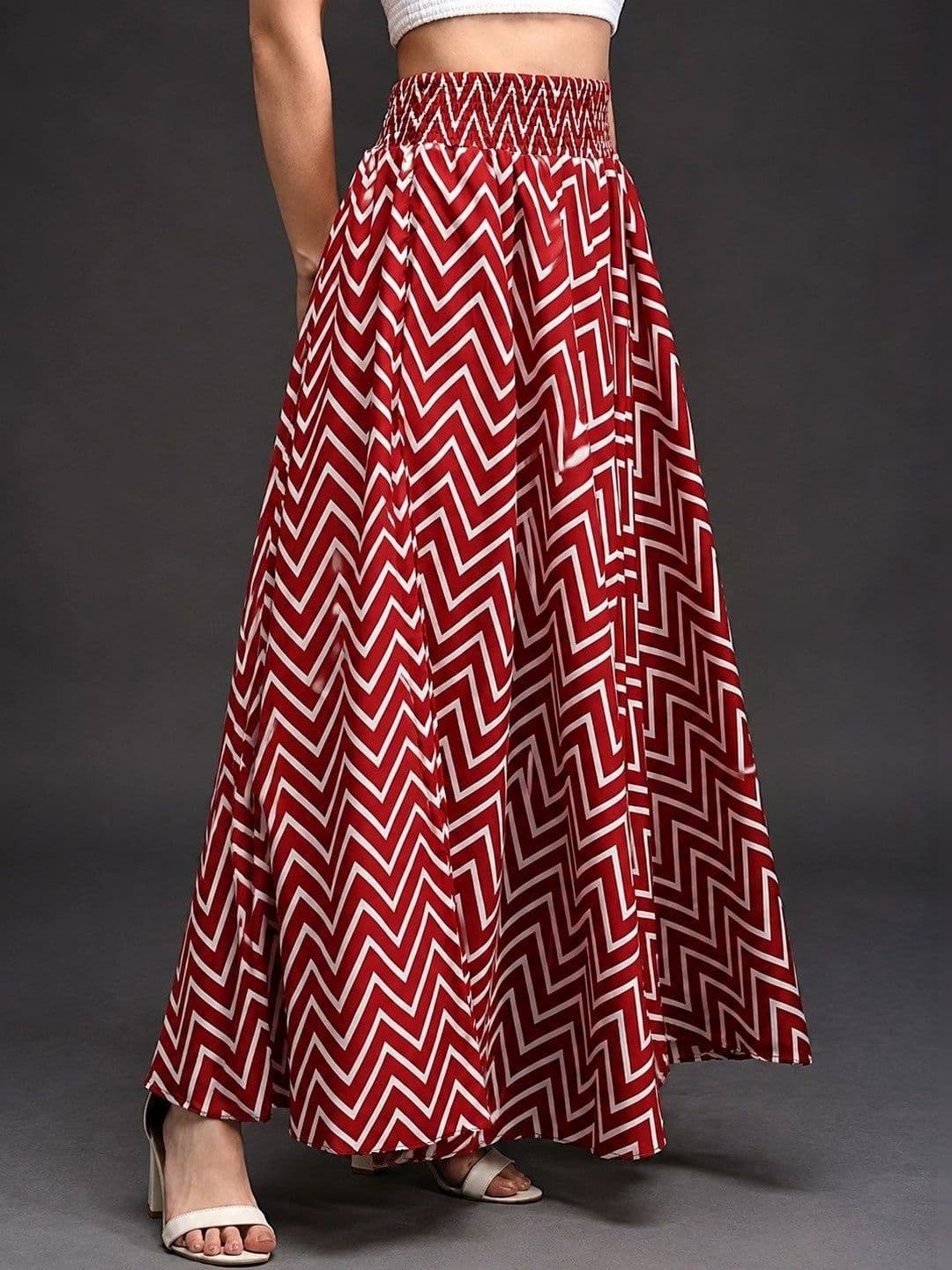 NEXSUS Women Printed Palazzos thumbnail 5