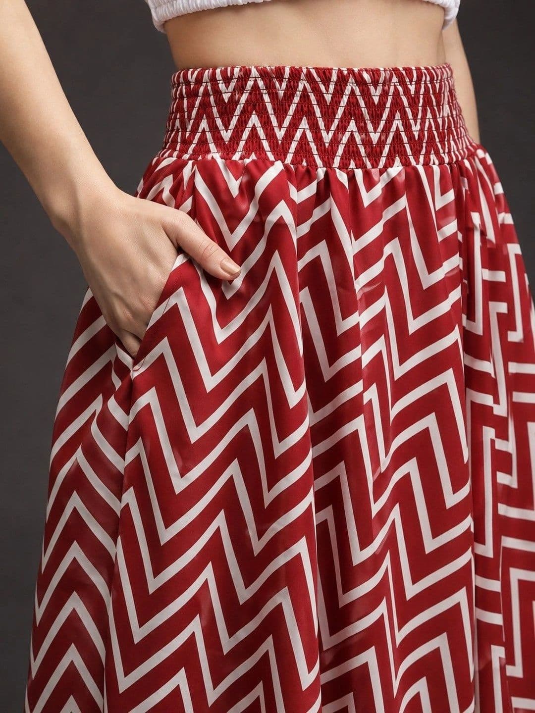 NEXSUS Women Printed Palazzos thumbnail 6