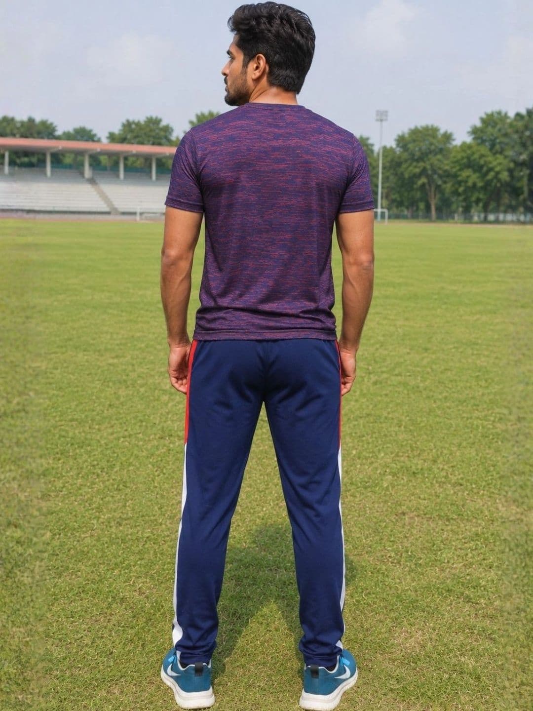 WORLD SPORTS Men Regular Fit Colourblocked Training Track Pants thumbnail 3