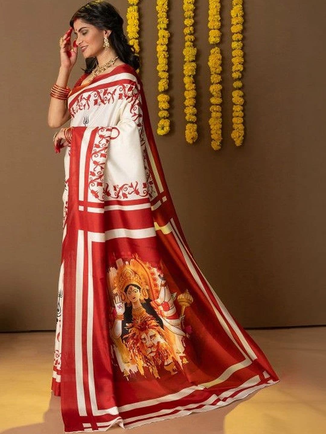 SZN   Pure Cotton Saree thumbnail 4