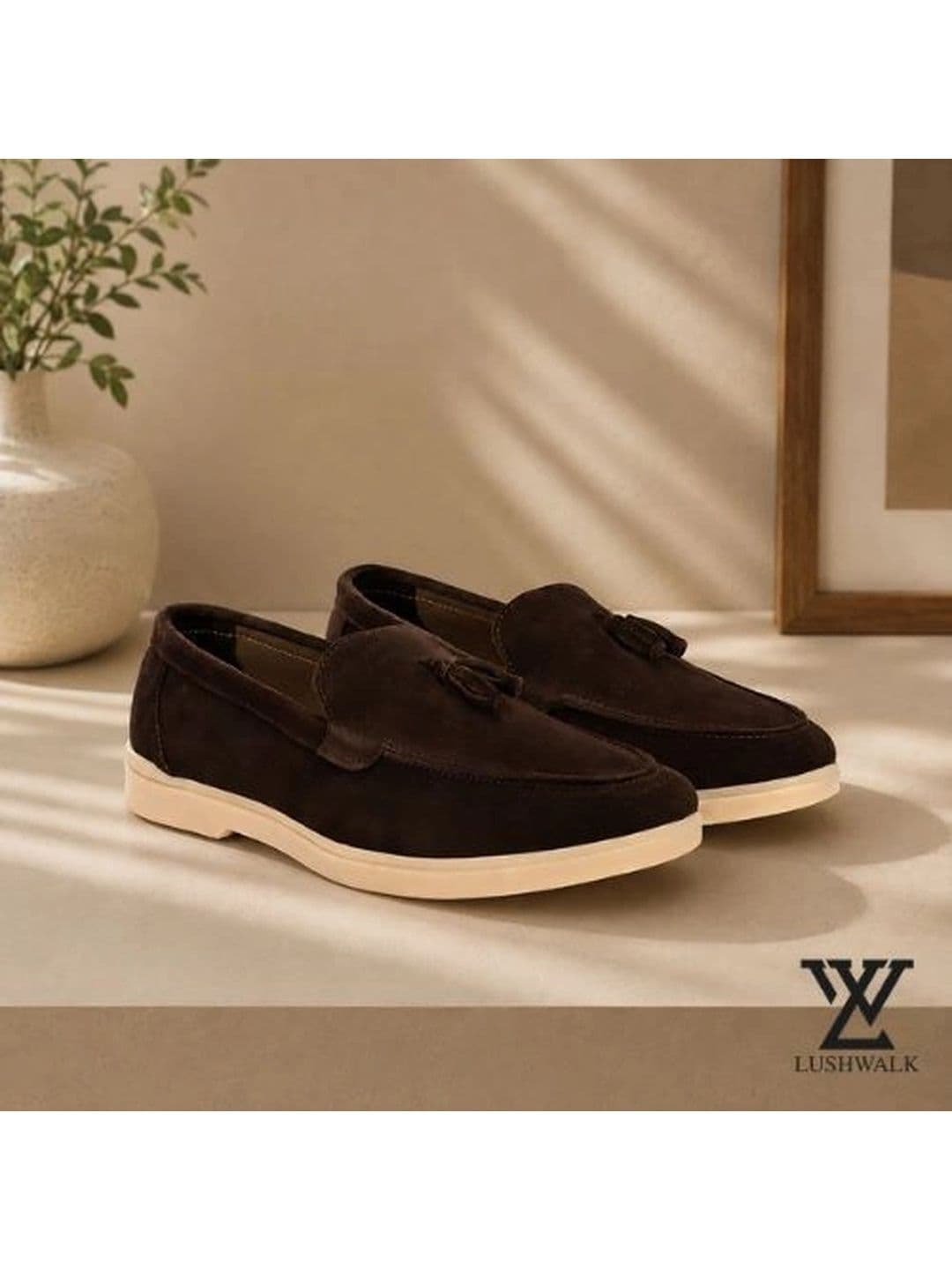 Lushwalk Men Leather Round-Toe Formal Shoes thumbnail 2