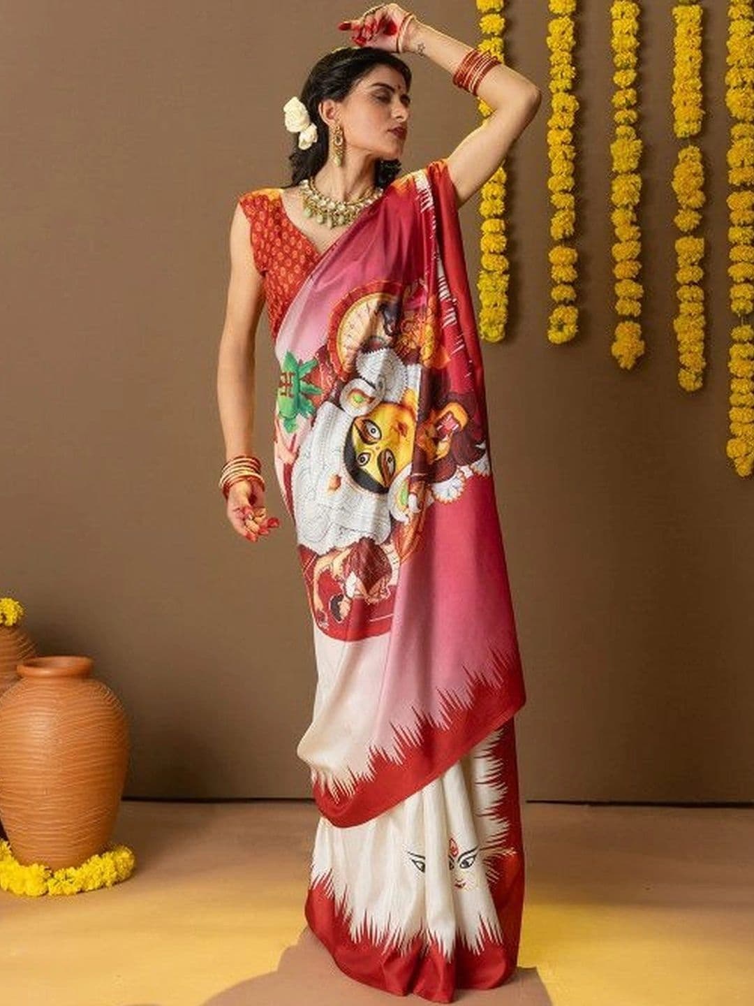 Moda Rapido Saree thumbnail 4