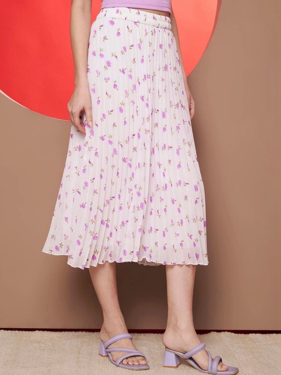CORSICA Women Floral Midi Flared Skirt thumbnail 3