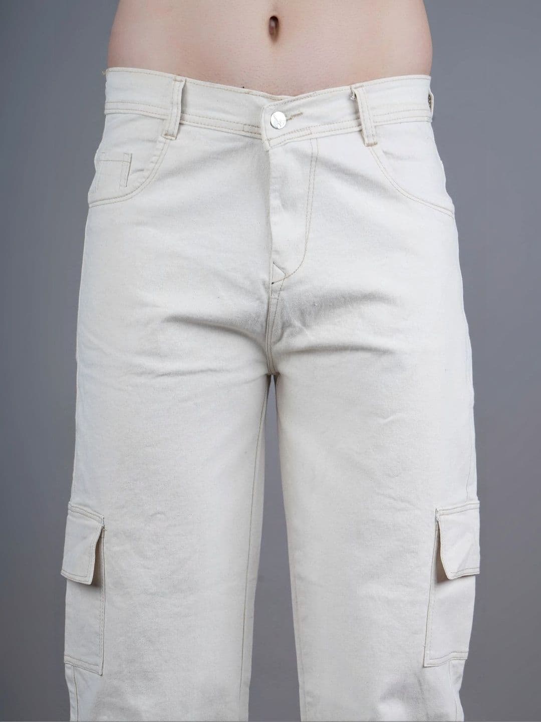 R.Code by The Roadster Life Co. Men Classic Relaxed Fit Mid-Rise Stretchable Jeans thumbnail 5