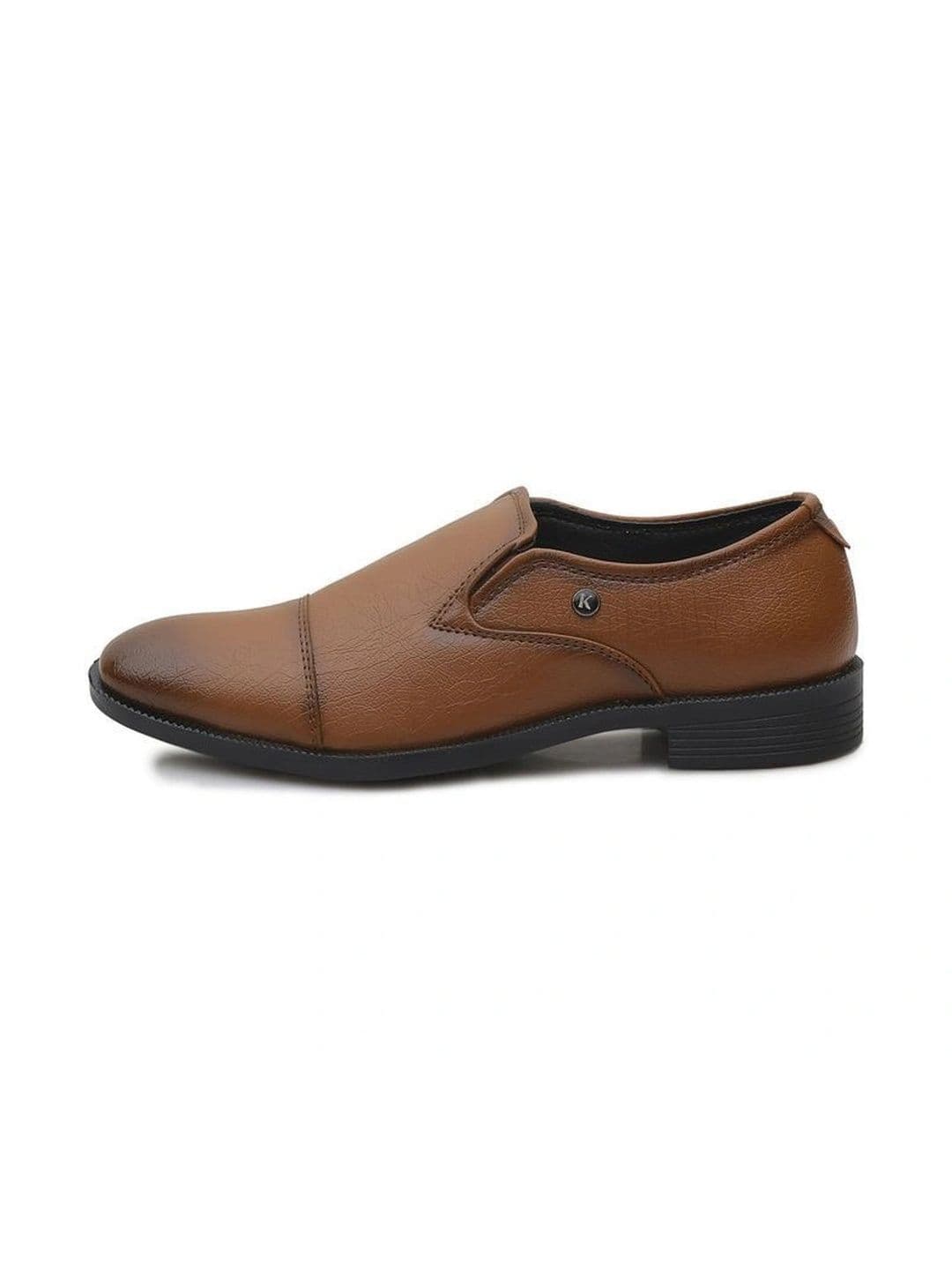 Lushwalk Men Leather Round-Toe Formal Shoes thumbnail 3