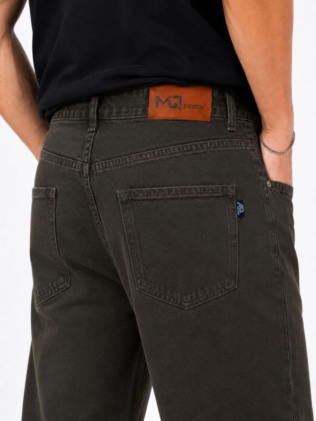 MQ Denim Men Straight Fit Mid-Rise Jeans thumbnail 2