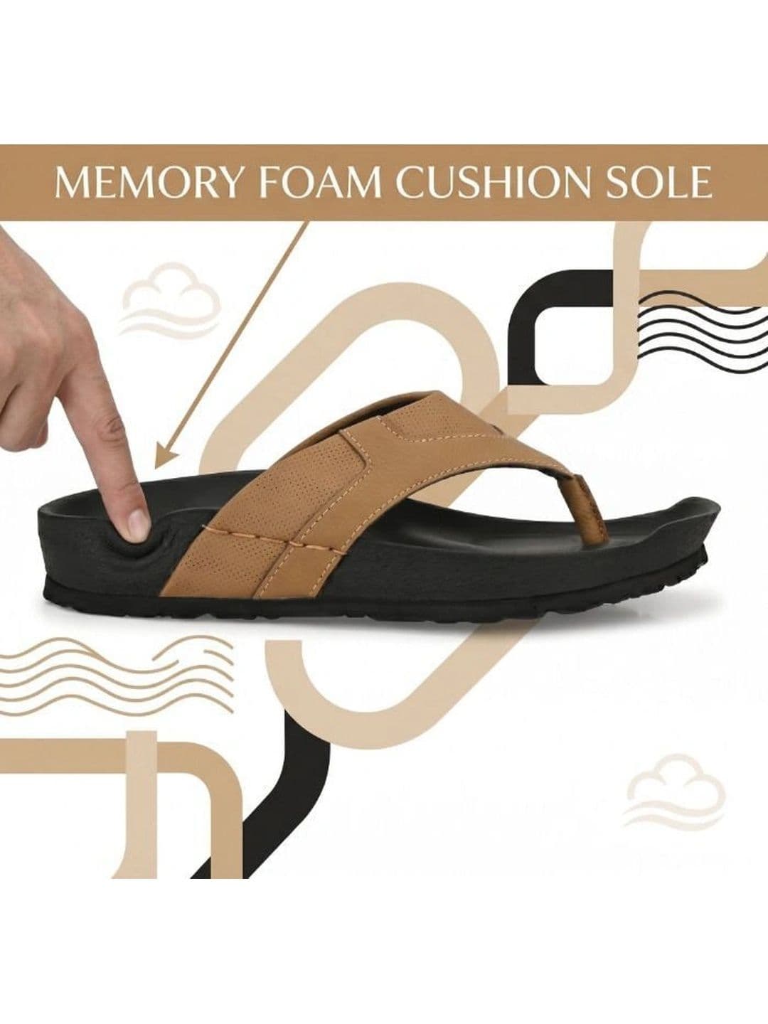 BINUTOP Men Comfort Sandals thumbnail 3