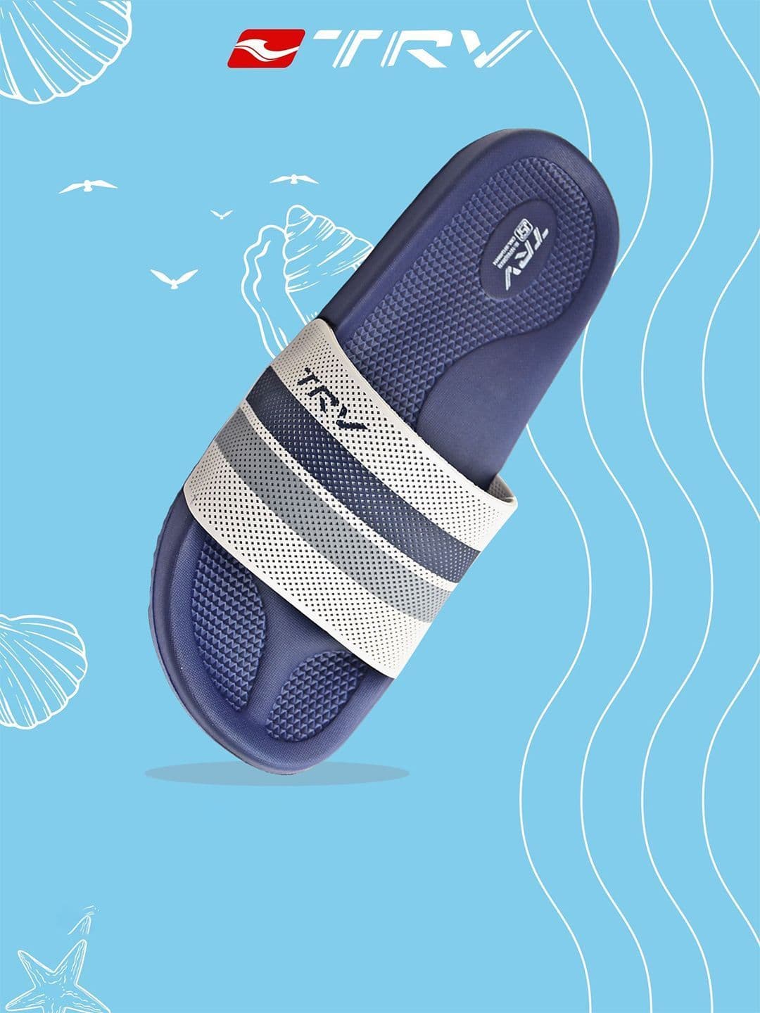 TRV Men Striped Sliders thumbnail 6