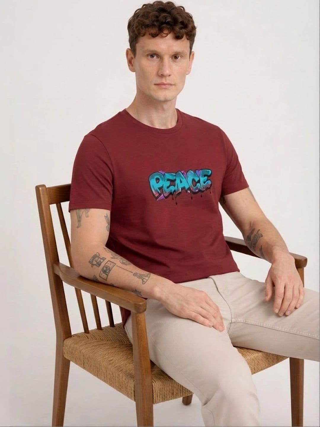 BAESD Men Printed T-shirt thumbnail 2