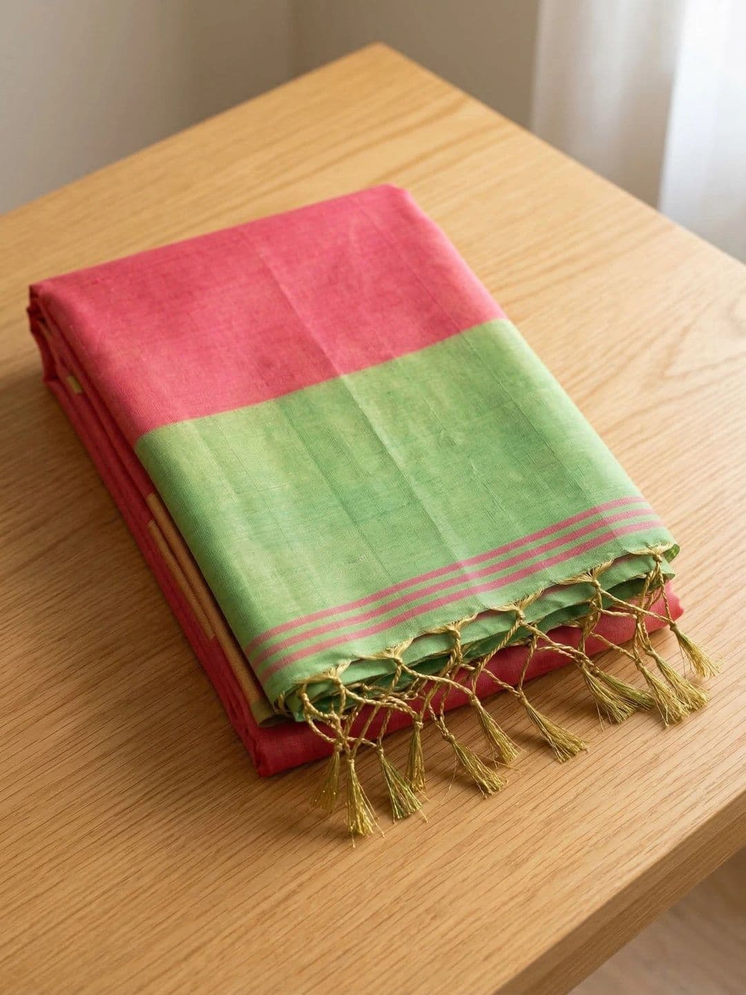 Mitera Woven Design Tissue Saree thumbnail 4