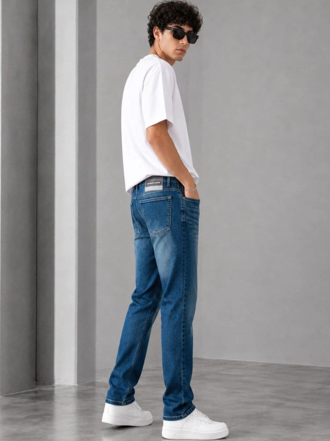 CMD Coinmen Denims Men Mid-Rise Low Distress Stretchable Jeans thumbnail 5