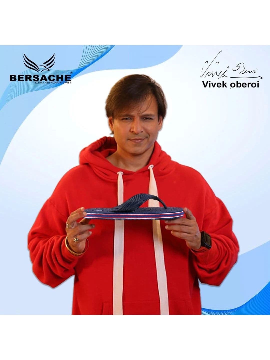 BERSACHE Men Thong Flip-Flops thumbnail 3