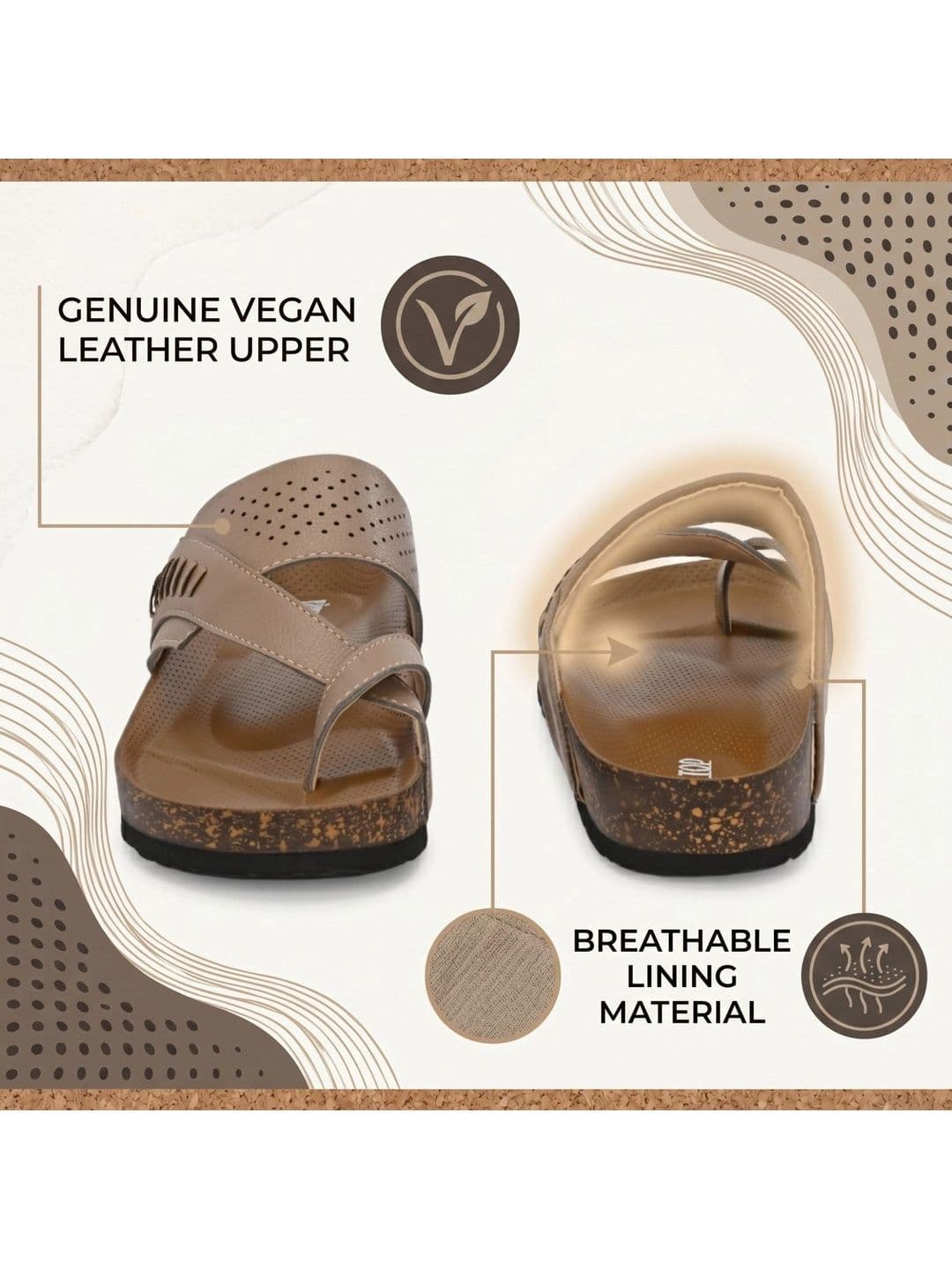 BINUTOP Men Comfort Sandals thumbnail 3