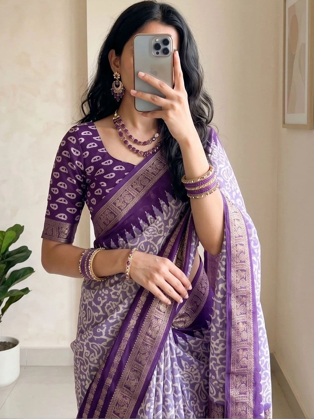 BOLOKA Art Silk Designer Saree - view 1