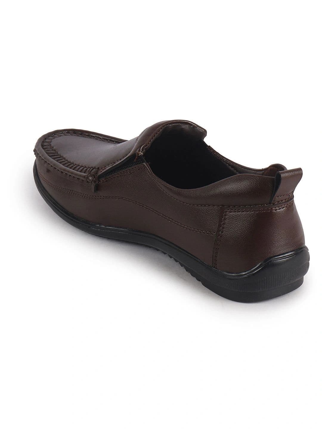 FAUSTO Men PU Round Toe  Loafers Formal Shoes thumbnail 4
