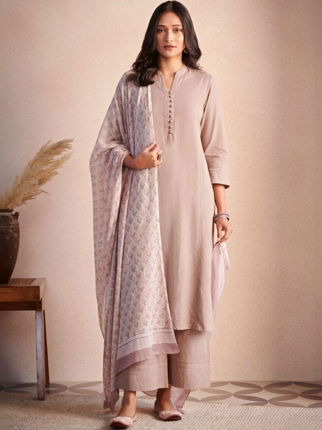 LeeliPeeri Designer Women Regular Kurta with Palazzos & With Dupatta - view 1