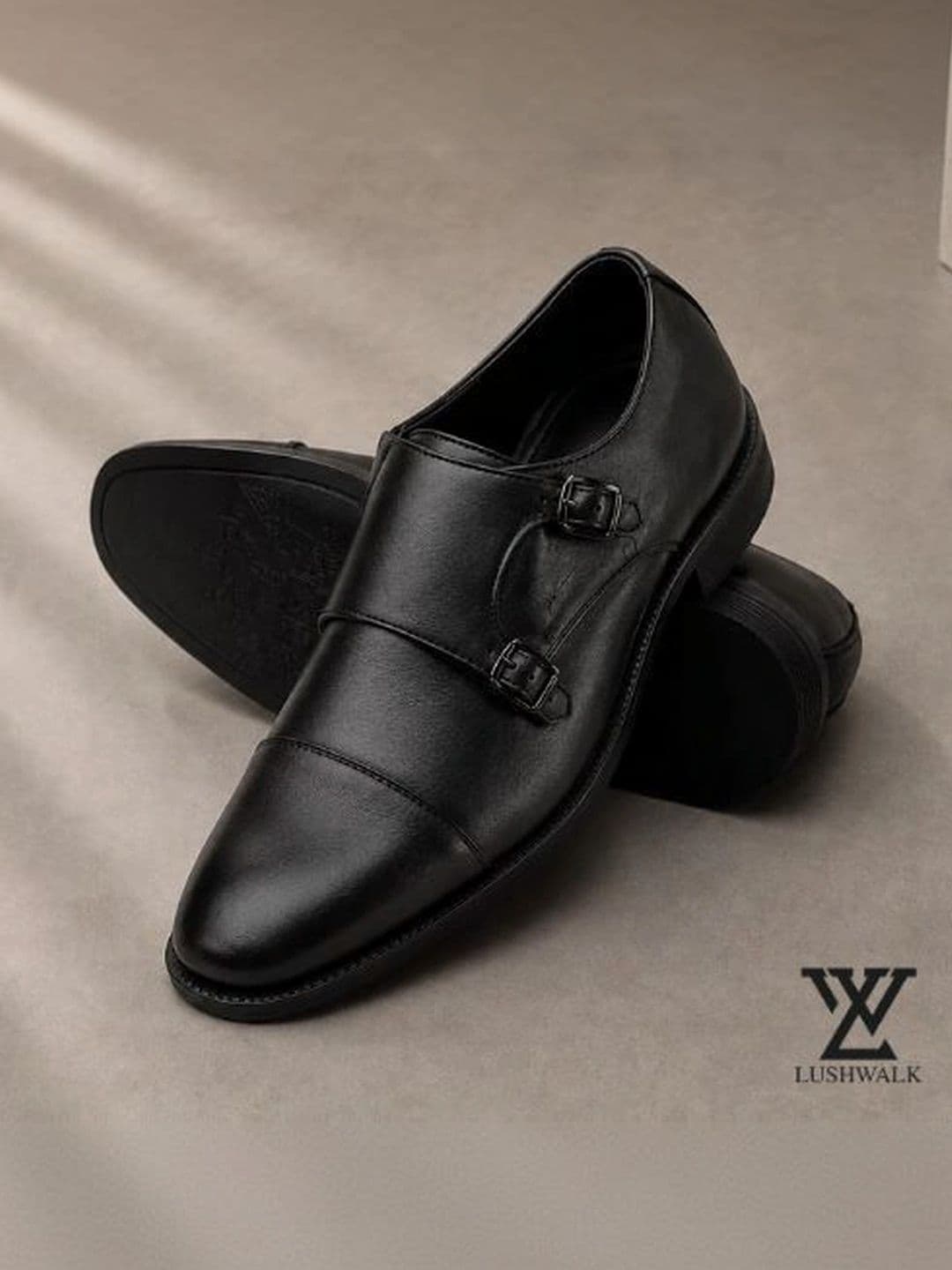 Lushwalk Men Leather Round-Toe Formal Shoes - view 1