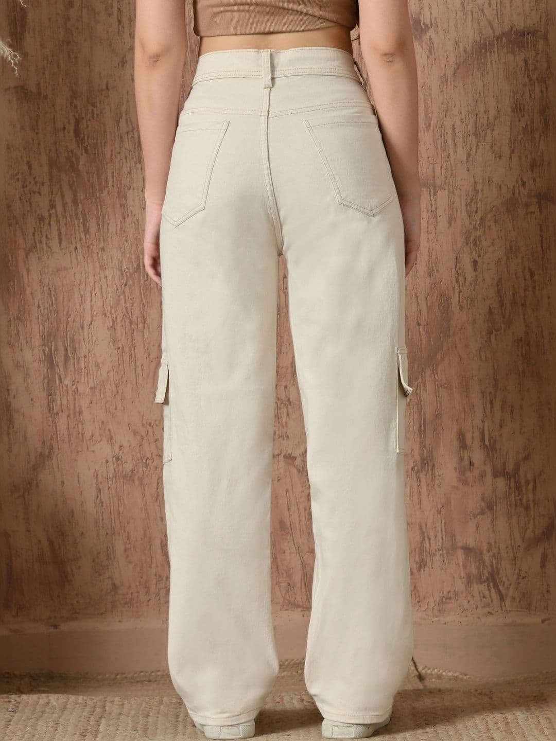 Encrypt Women Classic Regular Fit Mid-Rise Stretchable Jeans thumbnail 3
