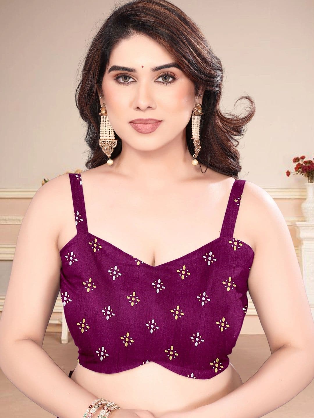 BOLOKA Bandhani Zari Art Silk Designer Bandhani Saree thumbnail 2