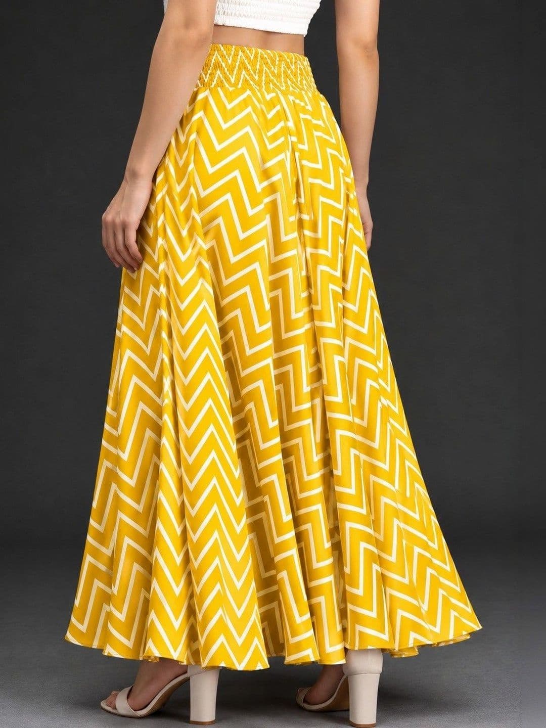 NEXSUS Women Printed Ethnic Palazzos thumbnail 5