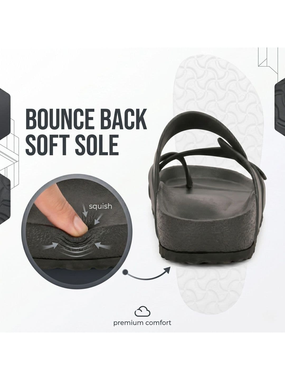 BINUTOP Men Comfort Sandals thumbnail 6