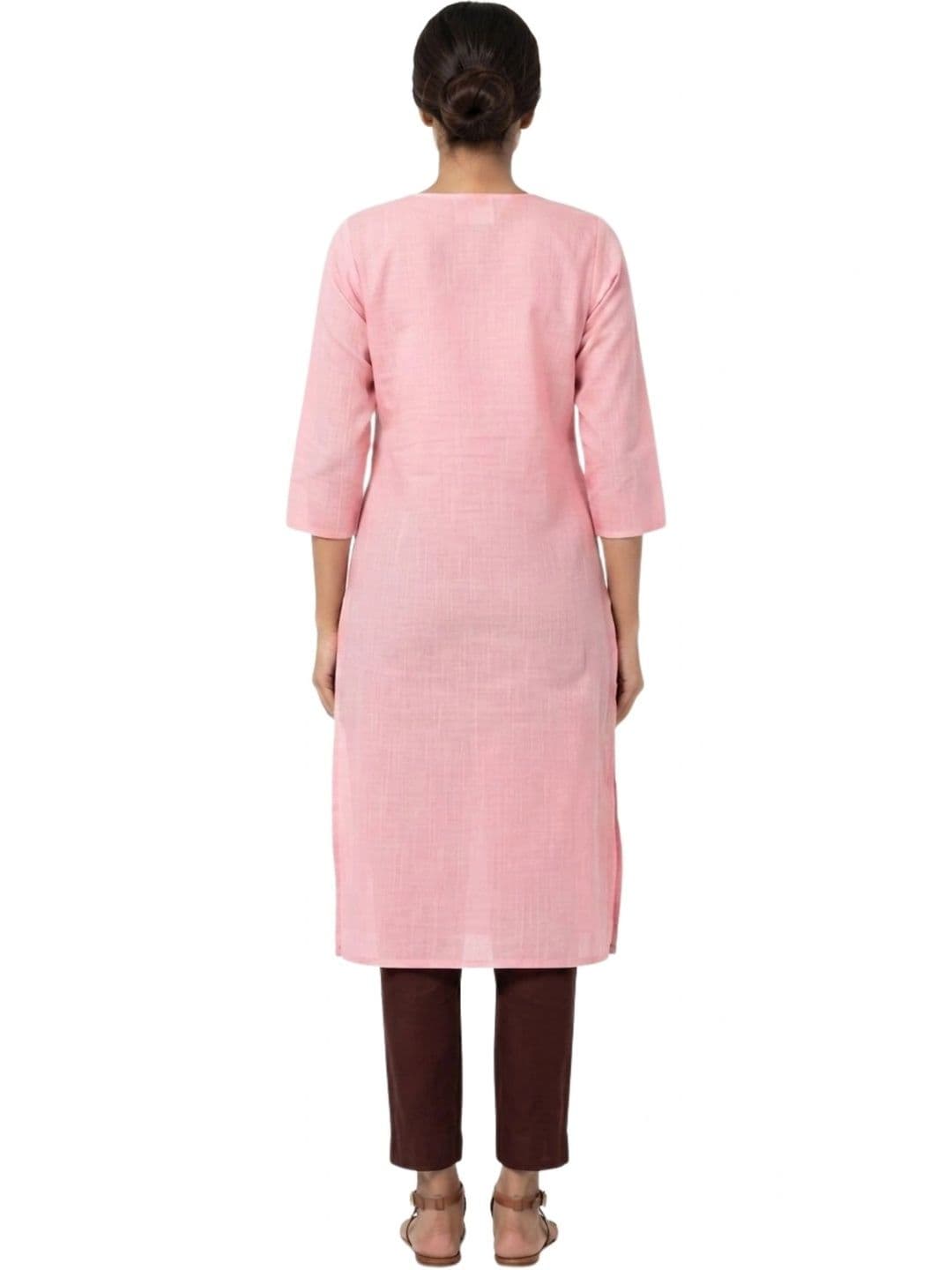 LAFURE Embellished V-Neck Sequinned Pure Cotton Sequinned Kurta thumbnail 5