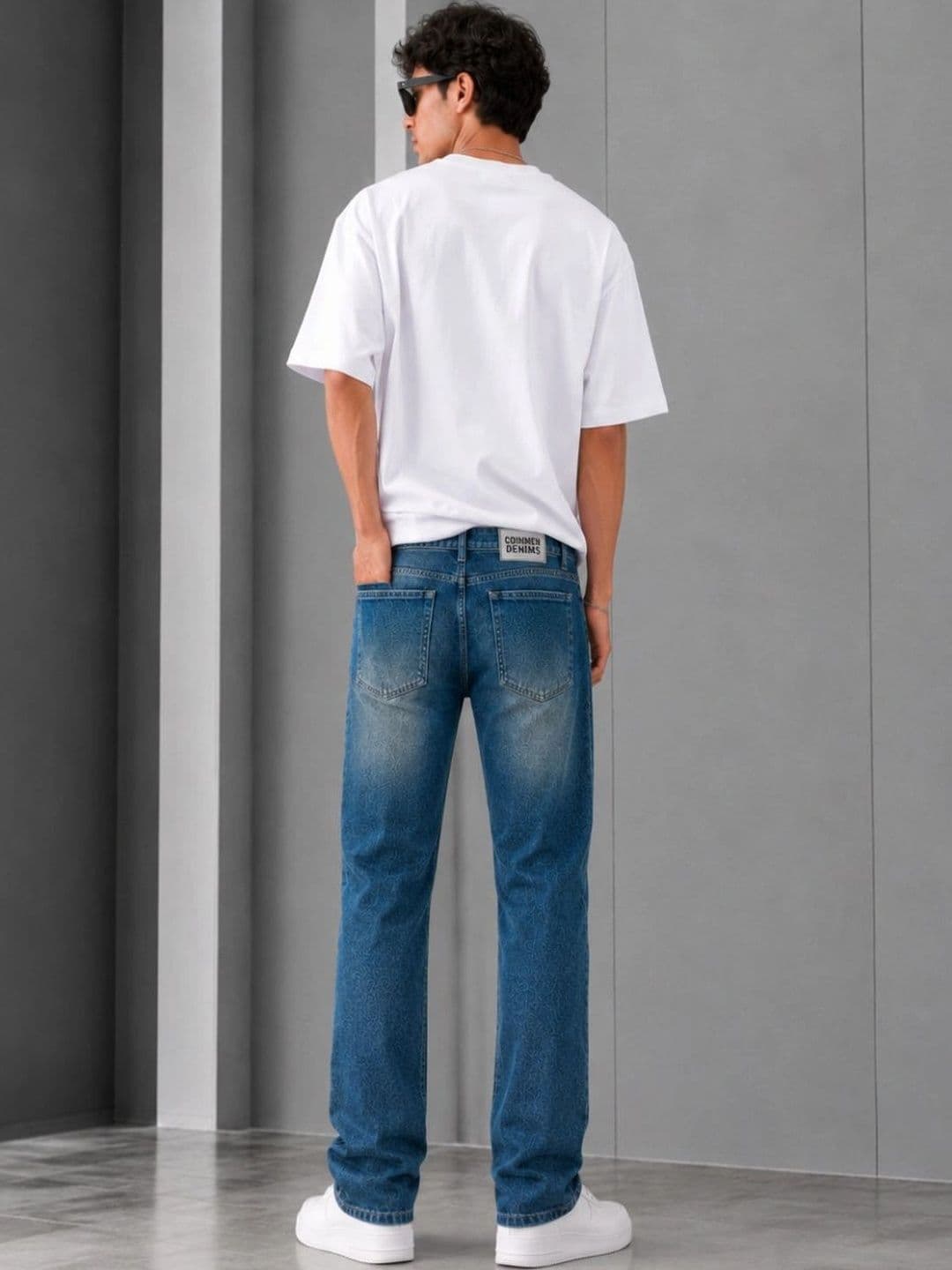 CMD Coinmen Denims Men Mid-Rise Low Distress Stretchable Jeans thumbnail 6