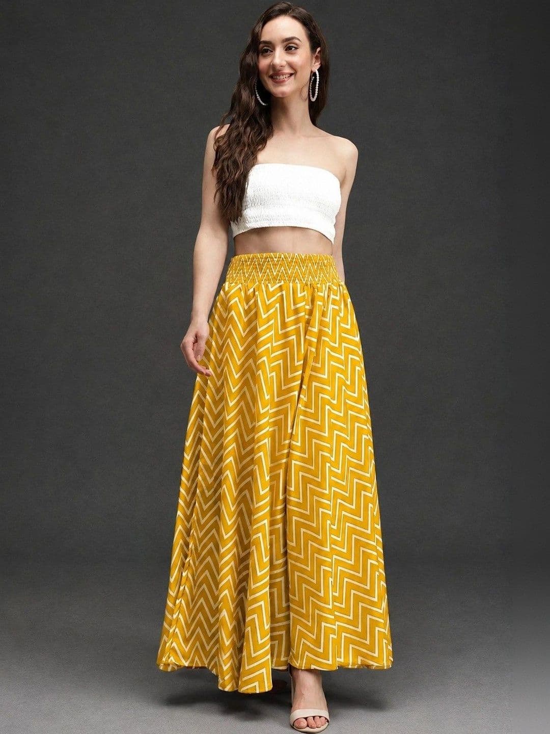 NEXSUS Women Printed Ethnic Palazzos thumbnail 4