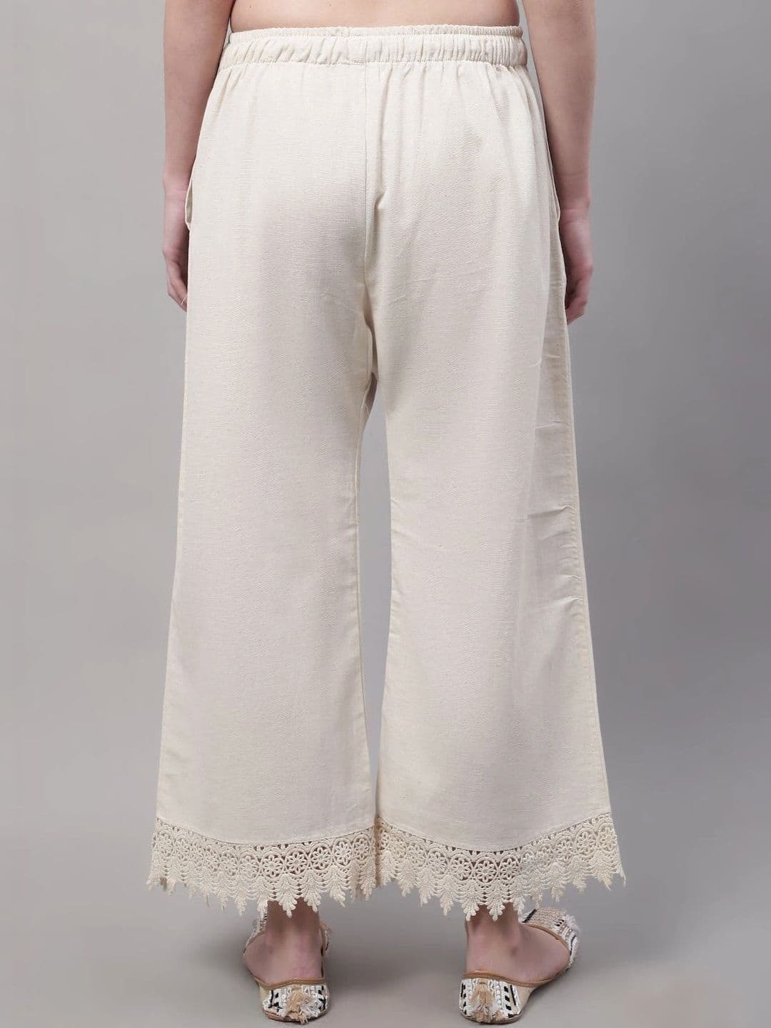 KALINI Women Embellished Ethnic Palazzos thumbnail 2