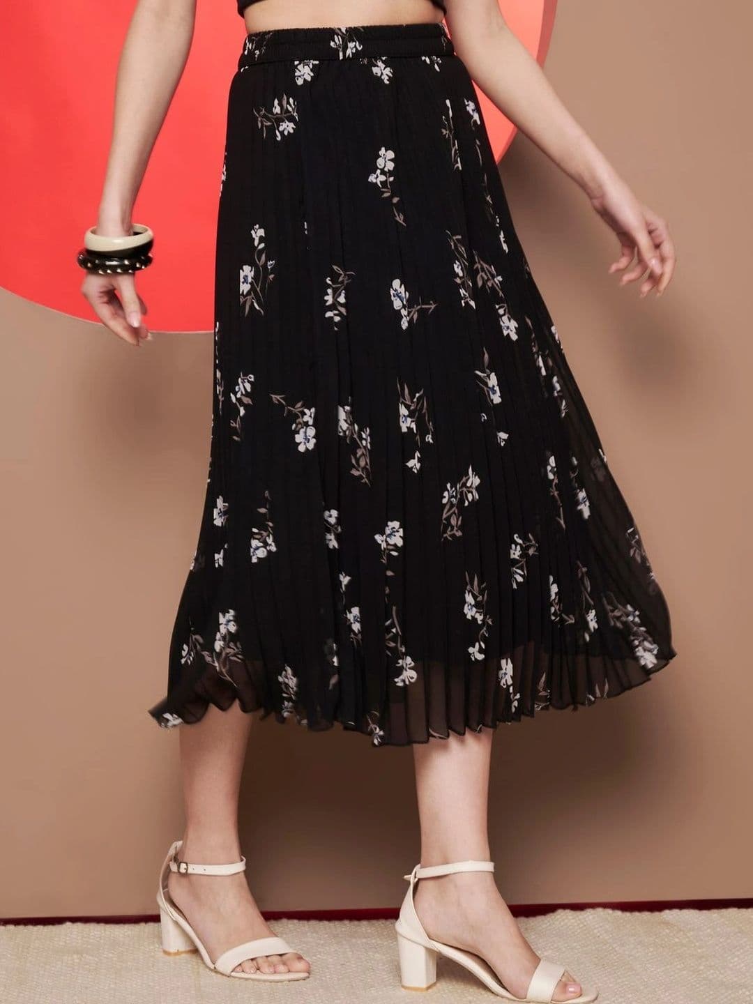 CORSICA Women Floral Midi Flared Skirt thumbnail 5