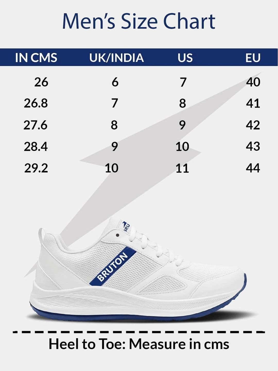 Bruton Men Mesh Running Non-Marking Shoes thumbnail 6