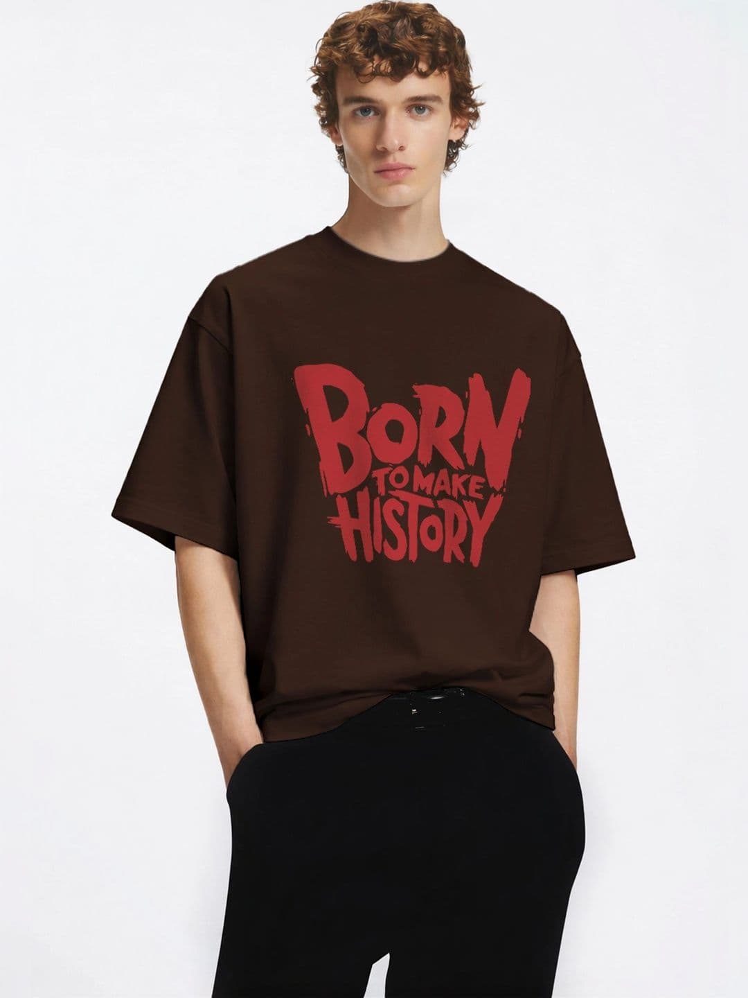 Moda rapido X TOGS & TERRE Men Typography Printed Organic Cotton Blend T-shirt - view 1
