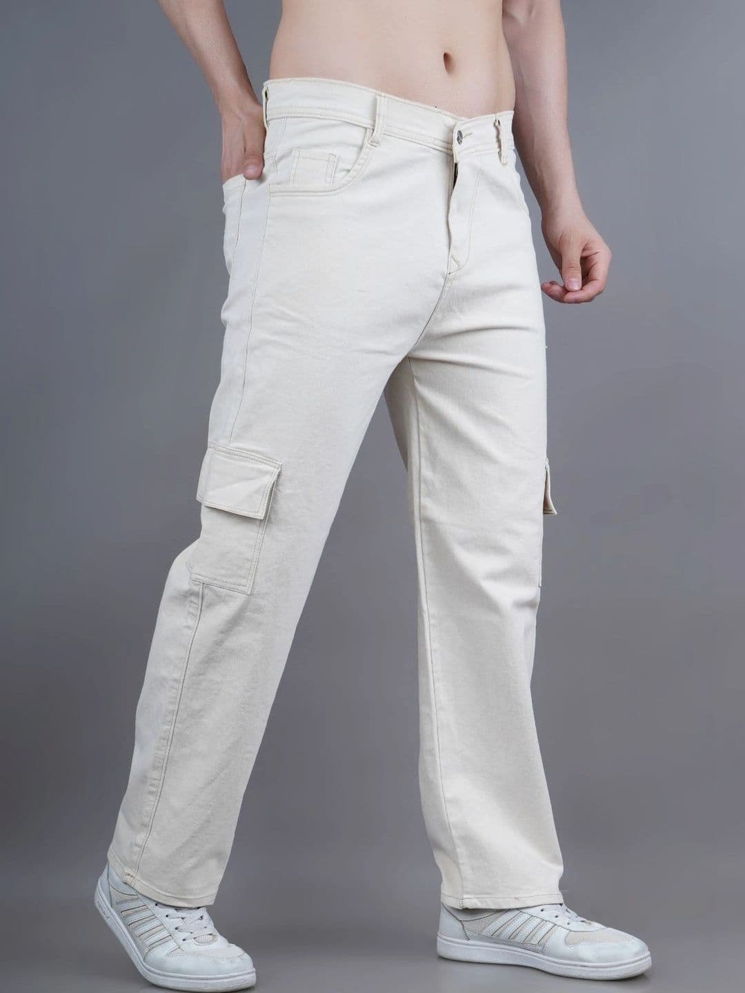 Metronaut Men Classic Relaxed Fit Mid-Rise Stretchable Jeans thumbnail 2