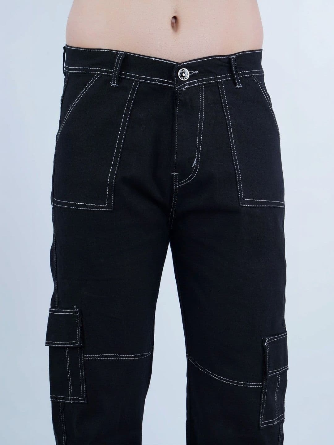 R.Code by The Roadster Life Co. Men Classic Relaxed Fit Mid-Rise Stretchable Jeans thumbnail 2