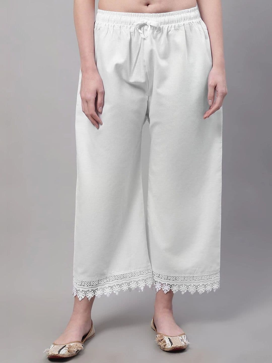 KALINI Women Embellished Ethnic Palazzos - view 1